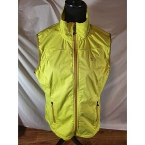 Little Donkey Andy Softshell Vest Womens XL Golf Hiking Yellow Light Jacket